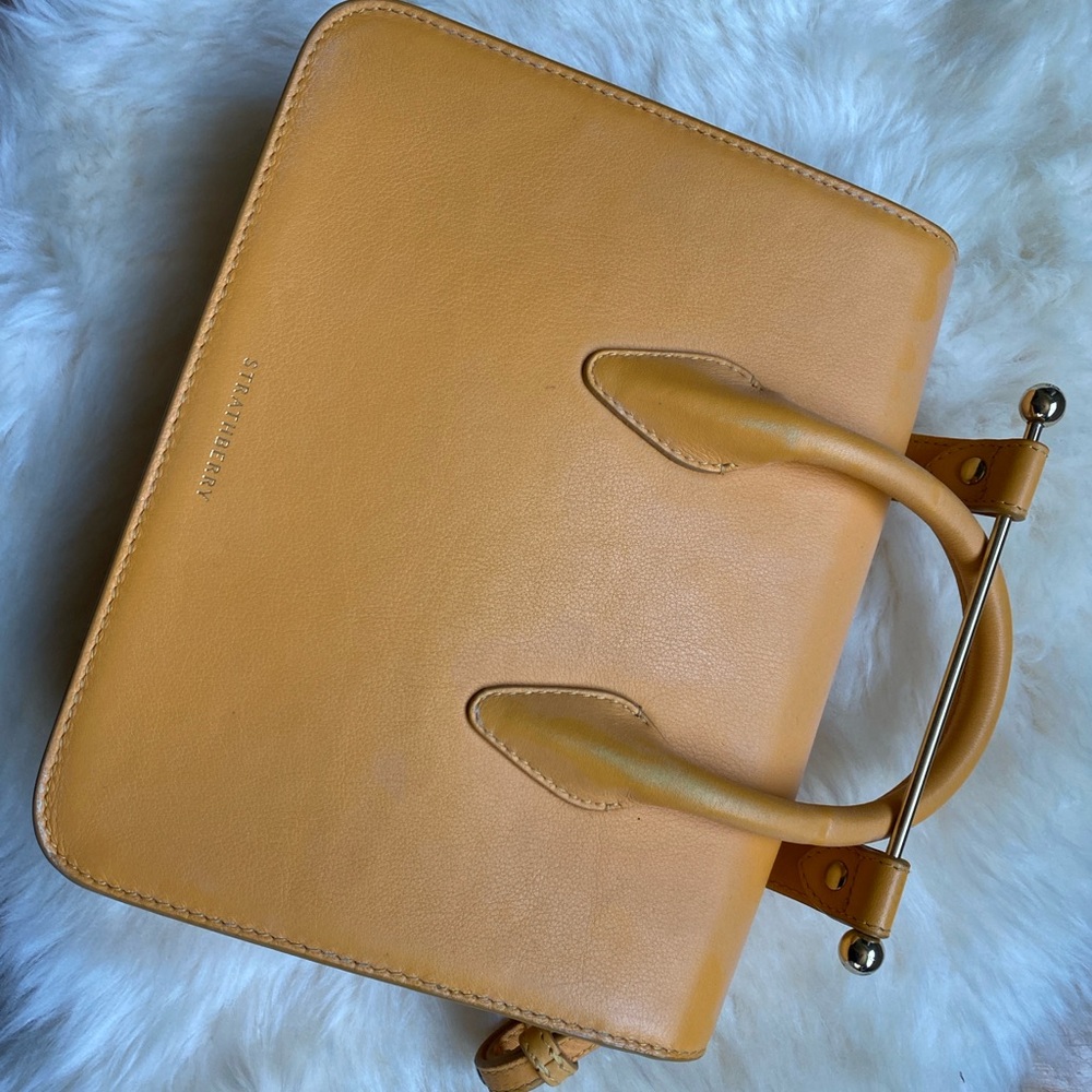Strathberry MC Nano in Blossom Yellow w/ original box& dust bag - Picture 4 of 15
